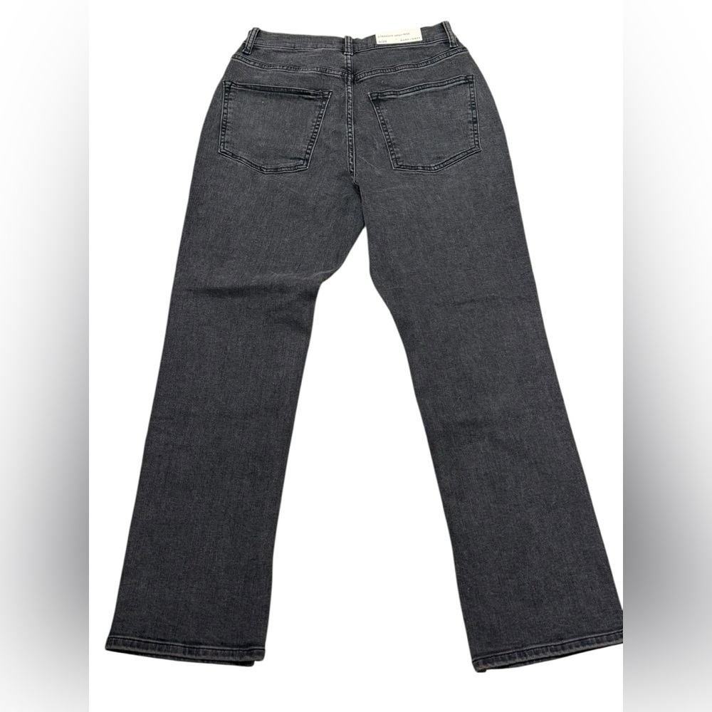 NWT - Warp + Weft Straight Leg Jeans in Dark Wash Size 28 - Picture 5 of 13